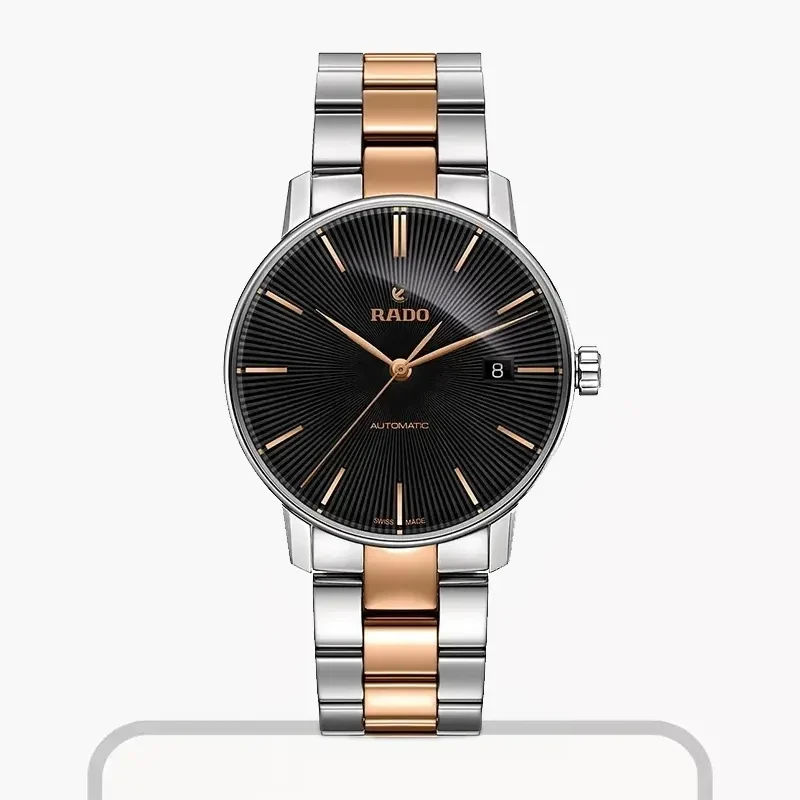 Rado Coupole Classic Automatic Two-tone Black Dial Men's Watch- R22860162